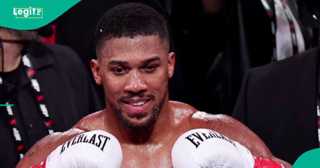 Anthony Joshua's ill-fated car captured on camera as towing van arrives to take it out of the road. Anthony Joshua's ill-fated car captured on camera as towing van arrives to take it out of the road.