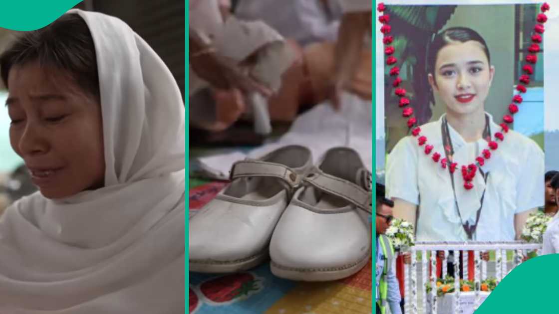 Late air hostess, Nganthoi Sharma mourned by her family. Late air hostess, Nganthoi Sharma mourned by her family.