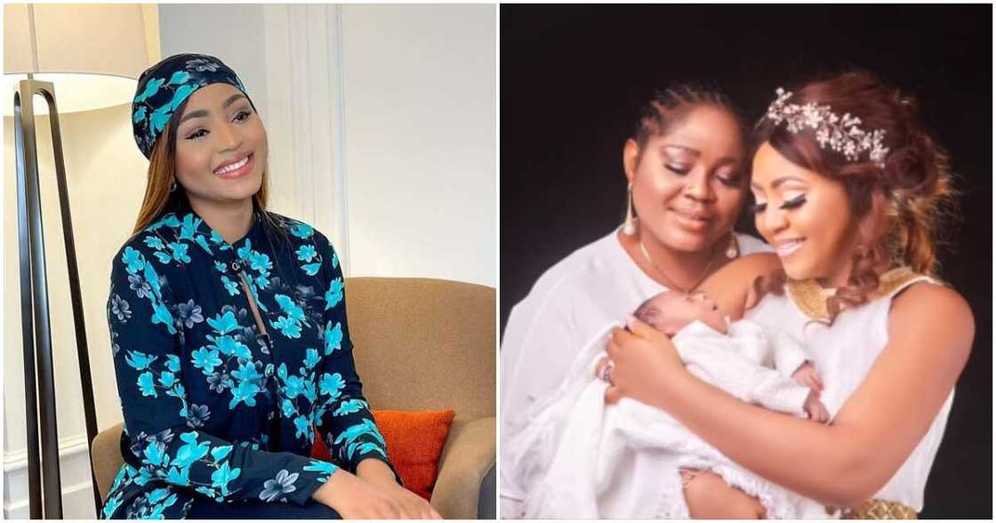 Regina Daniels' mum gives her N5 million. Regina Daniels' mum gives her N5 million.