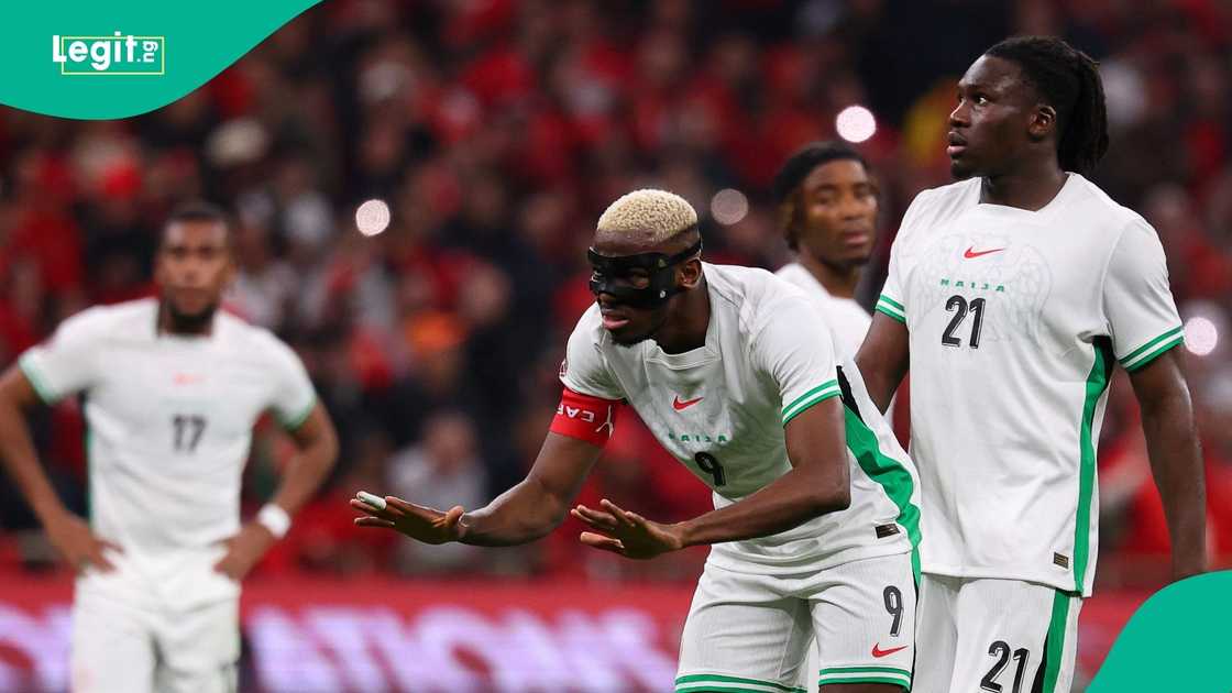 Victor Osimhen, Nigeria, Calvin Bassey, 2025 Africa Cup of Nations, Egypt, AFCON.