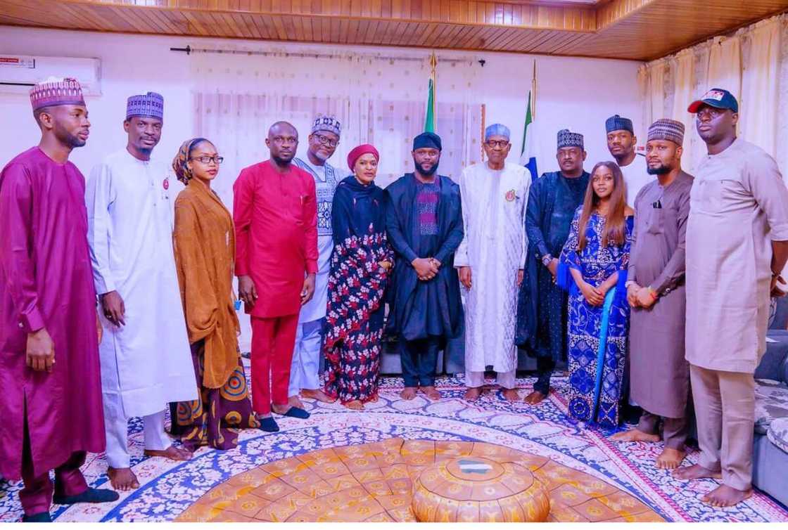 Seyi Tinubu da Buhari Seyi Tinubu da Buhari