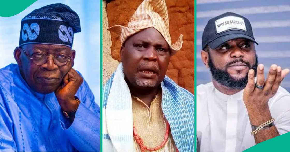 Yoruba actor Alapini Osa opens up about his disappointment in President Bola Tinubu’s leadership after campaigning for him in 2023. Yoruba actor Alapini Osa opens up about his disappointment in President Bola Tinubu’s leadership after campaigning for him in 2023.