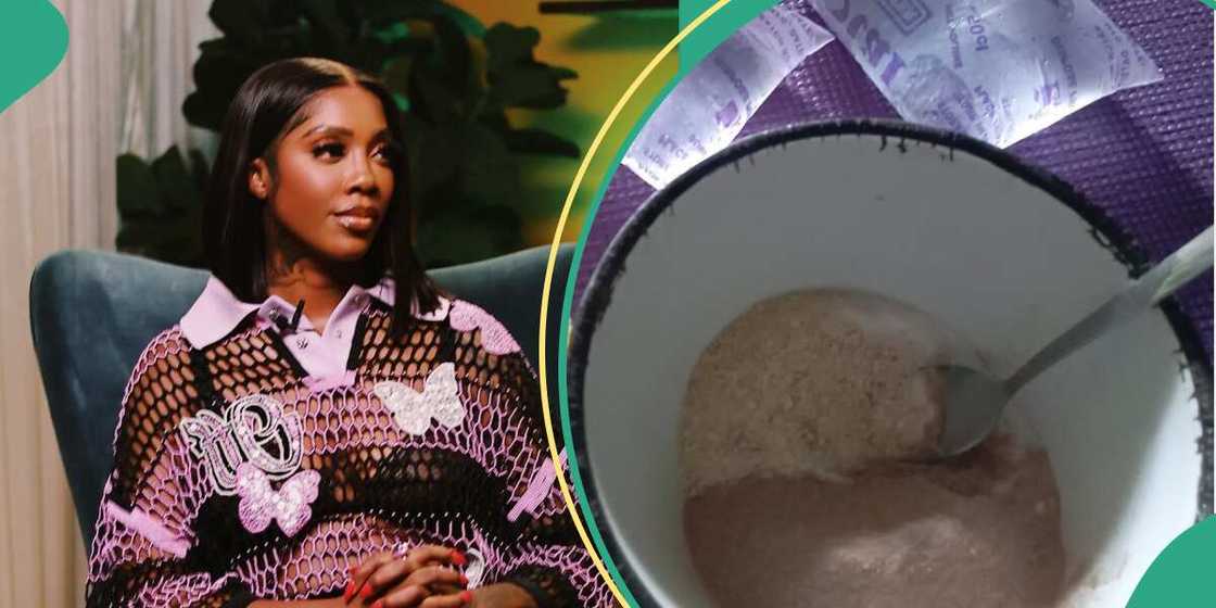 Tiwa Savage speaks about Water & Garri. Tiwa Savage speaks about Water & Garri.