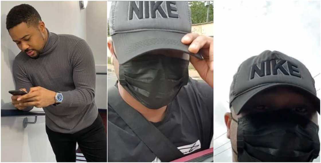 Lagos Traffic Forces Nollywood Actor Mike Godson to Take Okada So As Not to Miss His Flight Lagos Traffic Forces Nollywood Actor Mike Godson to Take Okada So As Not to Miss His Flight