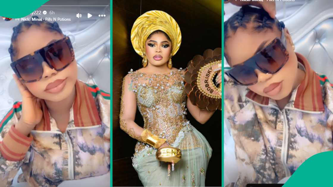 Bobrisky returns to Instagram, gushes over his beauty amid prison drama.