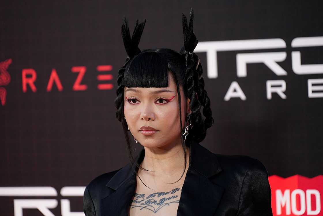 Bella Poarch in Los Angeles, California. Bella Poarch in Los Angeles, California.