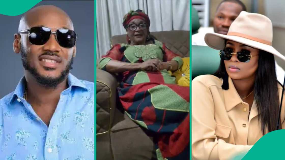 2baba's mother Mrs Rose Idibia begs singer's fiancee Honorable Natasha Osawaru to 'free' her son.