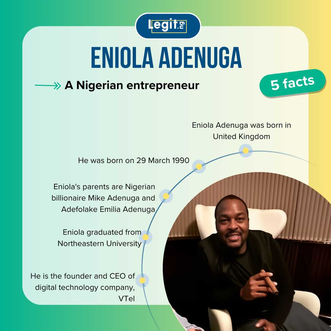 Facts astir Eniola Adenuga Facts astir Eniola Adenuga