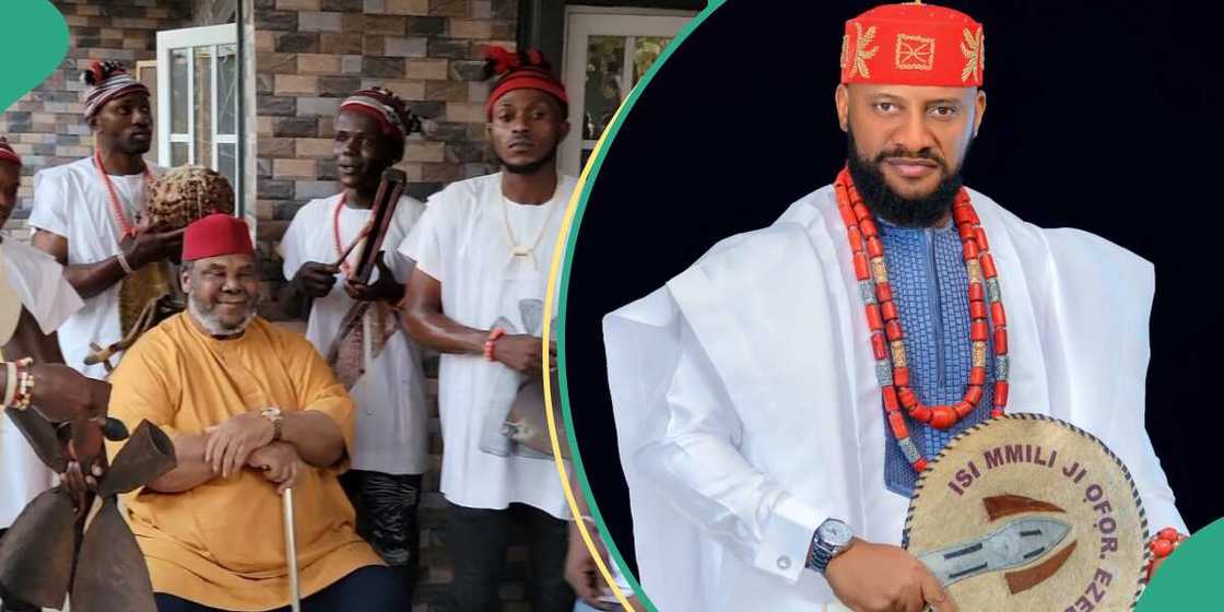 Yul Edochie appreciates his dad. Yul Edochie appreciates his dad.