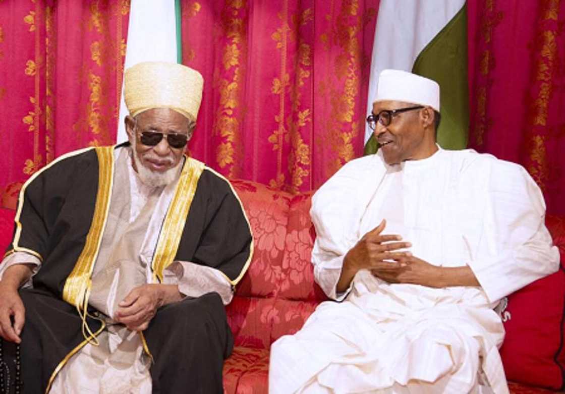 Dahiru Bauchi a Aso Villa Dahiru Bauchi a Aso Villa