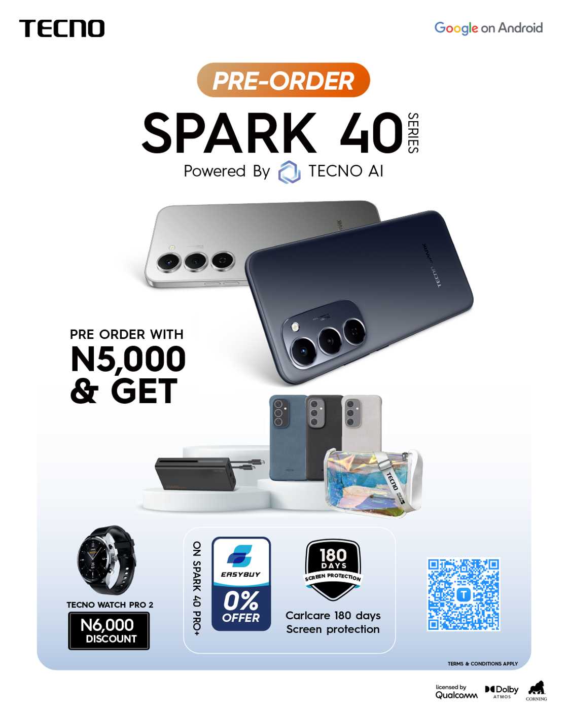 TECNO SPARK 40 Series is Coming: Light in Your Hand, Heavy on Delivery