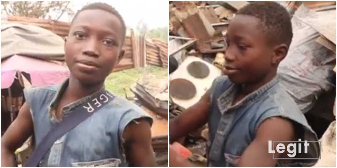 13-year-old Calabar Street Boy Finally Gets Sponsor for Education after Legit Discovered Him; Receives Gifts 13-year-old Calabar Street Boy Finally Gets Sponsor for Education after Legit Discovered Him; Receives Gifts