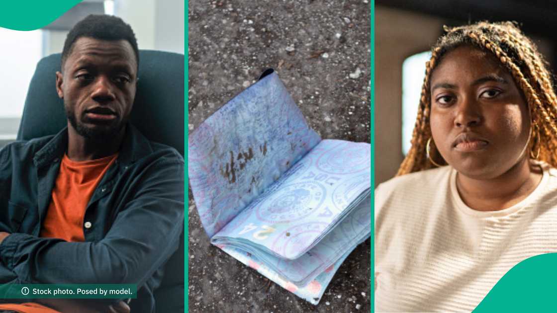 Man seeks help after his fiancée tore his passport days before he leaves Nigeria Man seeks help after his fiancée tore his passport days before he leaves Nigeria