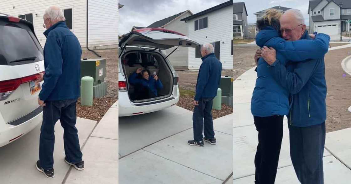 Father and daughter who went abroad reunite after 12 years in emotional video