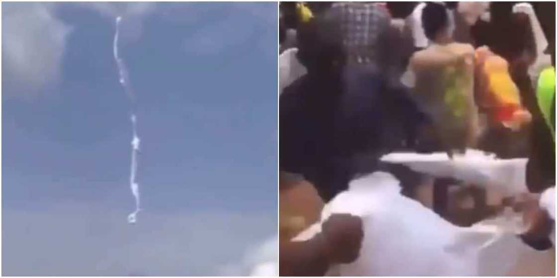 Truth about ‘Mysterious’ Cloth the Fell from the Sky in Ondo Finally Emerges Truth about ‘Mysterious’ Cloth the Fell from the Sky in Ondo Finally Emerges