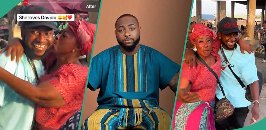 Davido’s lookalike creates commotion in the market as traders gather to hug him, peeps react Davido’s lookalike creates commotion in the market as traders gather to hug him, peeps react