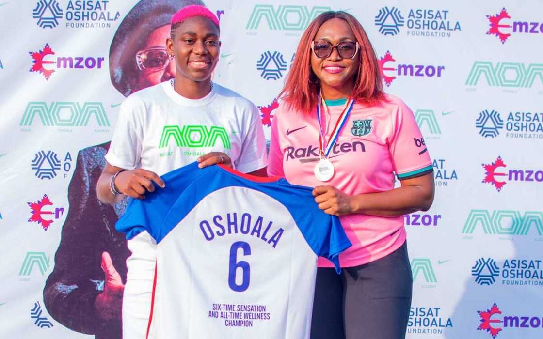 Emzor Hosts Asisat Oshoala to Grand Homecoming, Supports Football Tournament for Girls Emzor Hosts Asisat Oshoala to Grand Homecoming, Supports Football Tournament for Girls