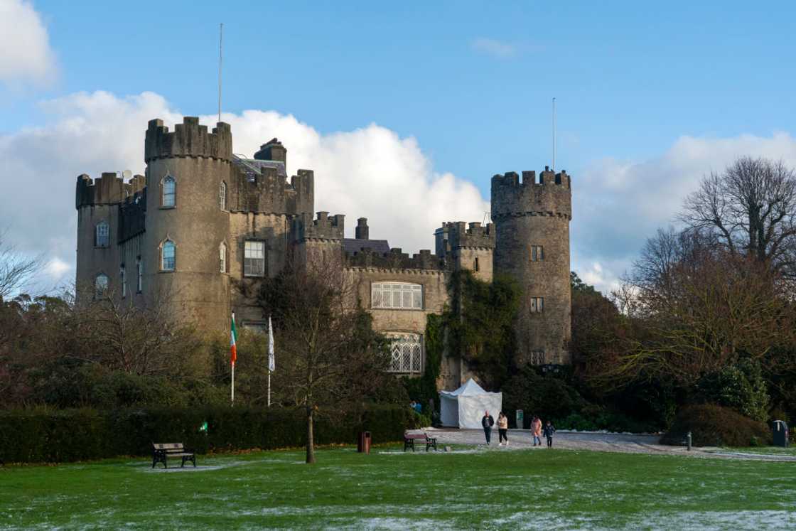 View of Malahide Castle View of Malahide Castle