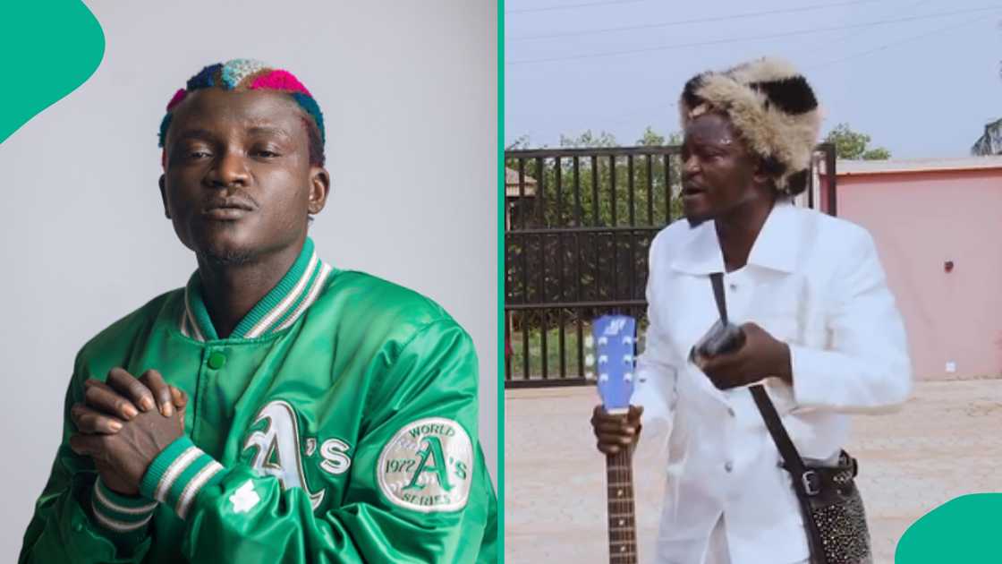 Nigerian musician Portable rocks nice outfit to prove that wealth fits him following his saga with Ogun state government. Nigerian musician Portable rocks nice outfit to prove that wealth fits him following his saga with Ogun state government.