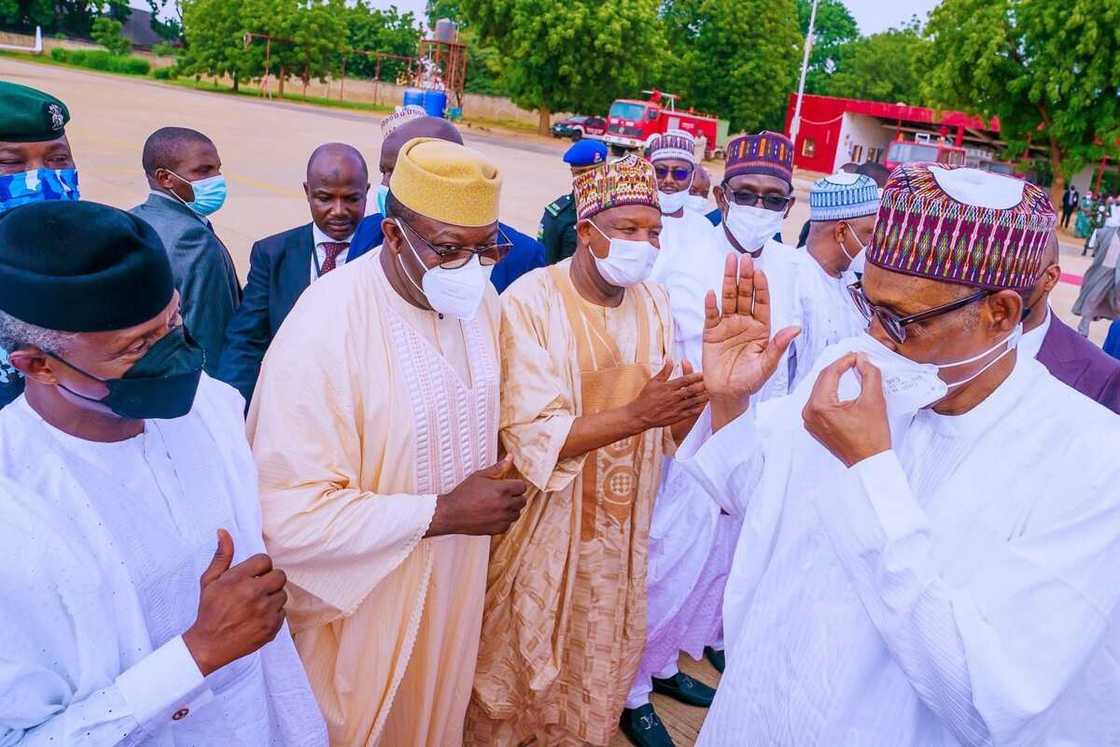 Hotunan daurin auren Talban Daura, Yusuf Buhari, da Gimbiya Zahra Bayero