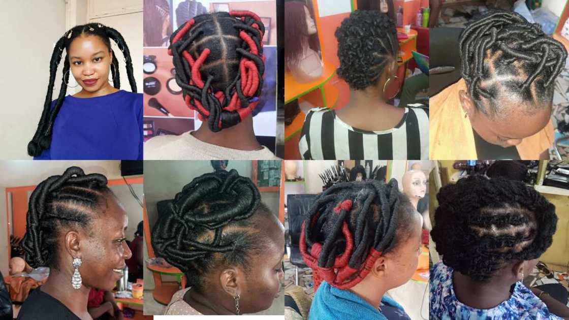 Didi hairstyles with wool Didi hairstyles with wool