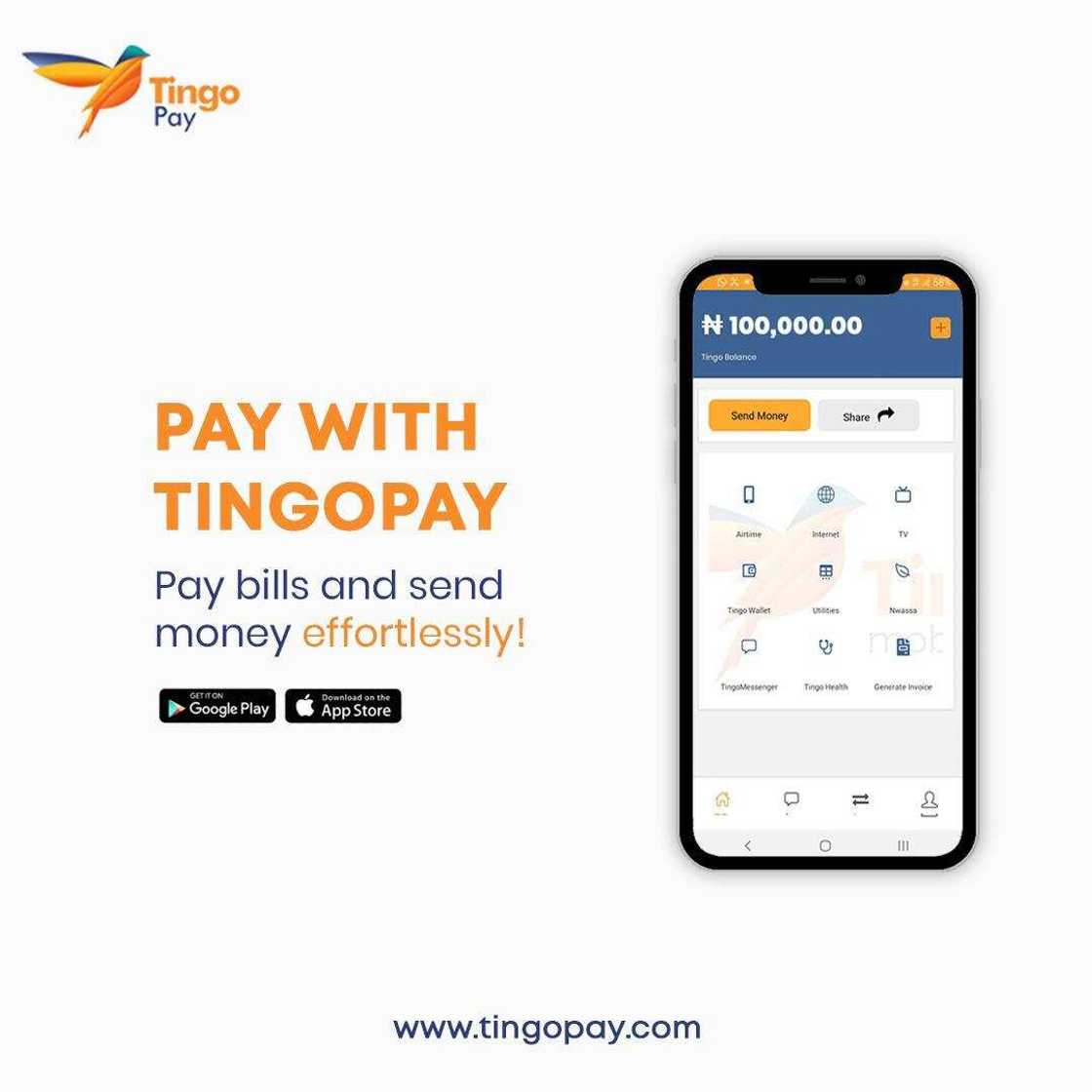 Tingo International Holding Inc. launches Tingo Pay, its one-stop-shop for financial services in Nigeria Tingo International Holding Inc. launches Tingo Pay, its one-stop-shop for financial services in Nigeria
