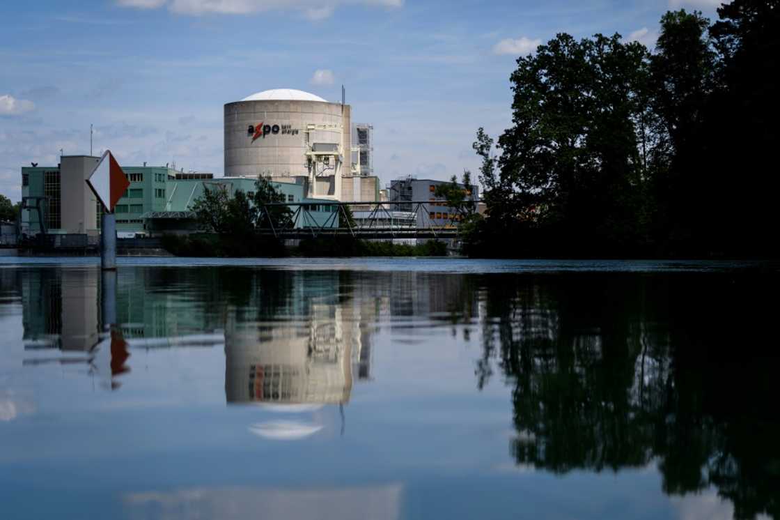 The four nuclear power plants currently in service provide around a third of Switzerland's total electricity production The four nuclear power plants currently in service provide around a third of Switzerland's total electricity production