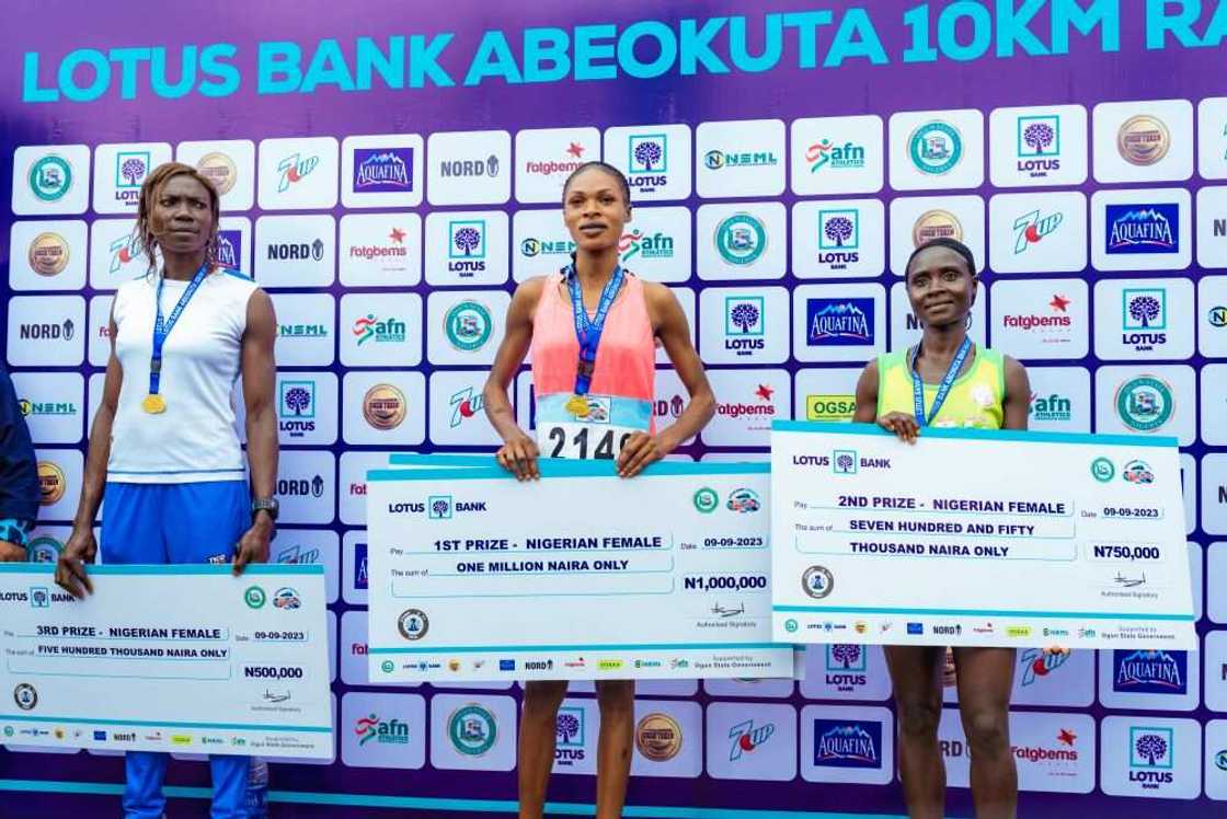 Lotus Bank Abeokuta 10km Race ends with pomp and pageantry