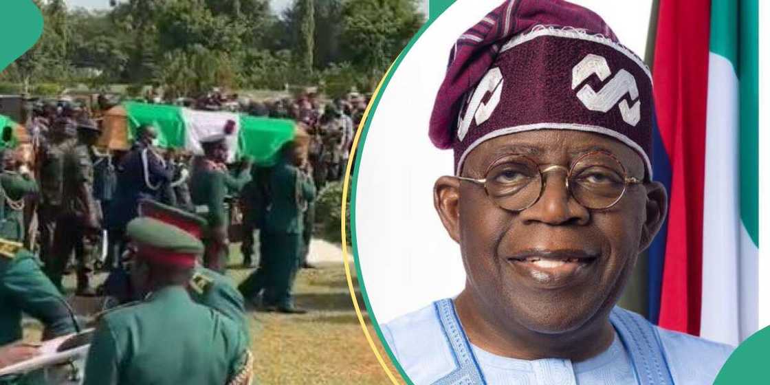 Tinubu will attend burial ceremony of soldiers killed in Delta Tinubu will attend burial ceremony of soldiers killed in Delta