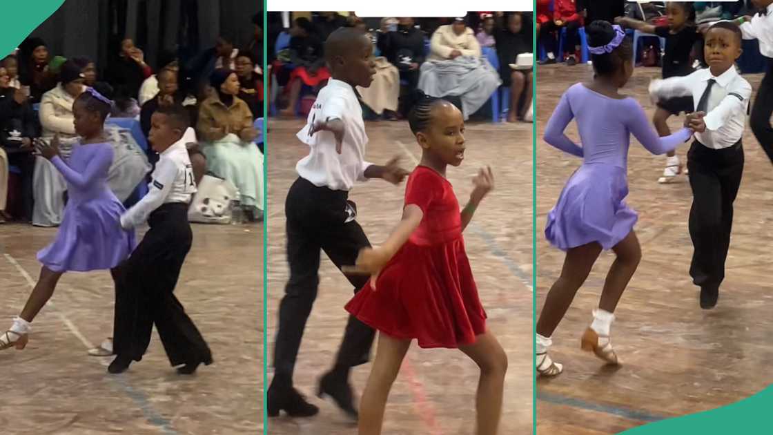 Children dancing in a nice way.