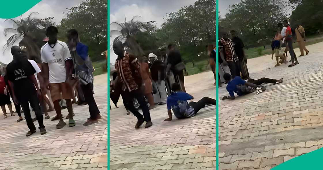 Anger trail video of Federal Polytechnic Nekede lecturer slapping and kicking sick male student Anger trail video of Federal Polytechnic Nekede lecturer slapping and kicking sick male student