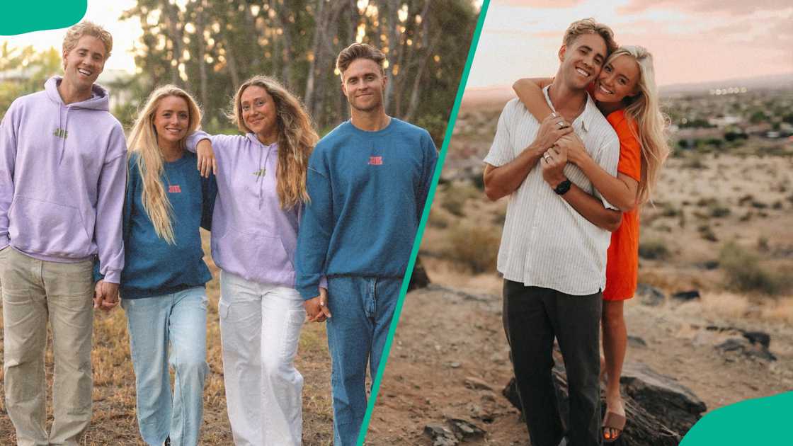 Sarah and Derik spending time with Lo and Tanner