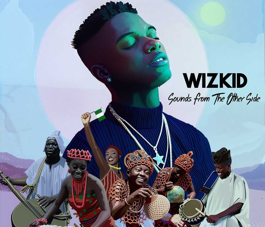 A promotional poster for Wizkid's 2017 album