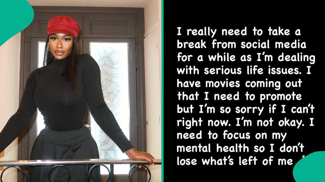 Lilian Afegbai shares update about her mental health, fans react Lilian Afegbai shares update about her mental health, fans react