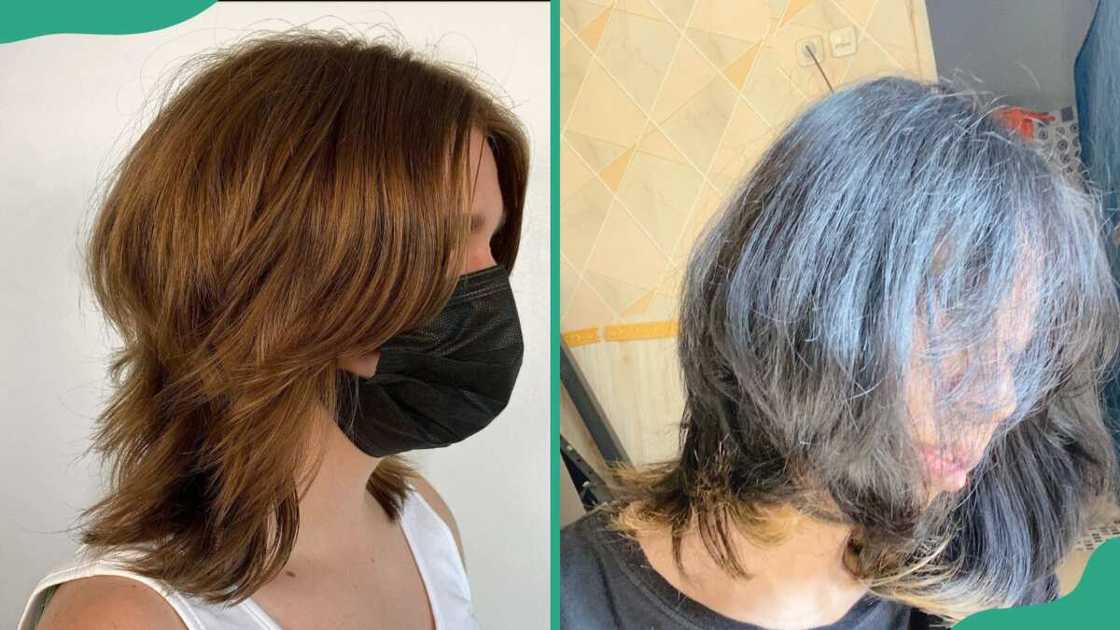 Soft layered wolf-cut Soft layered wolf-cut