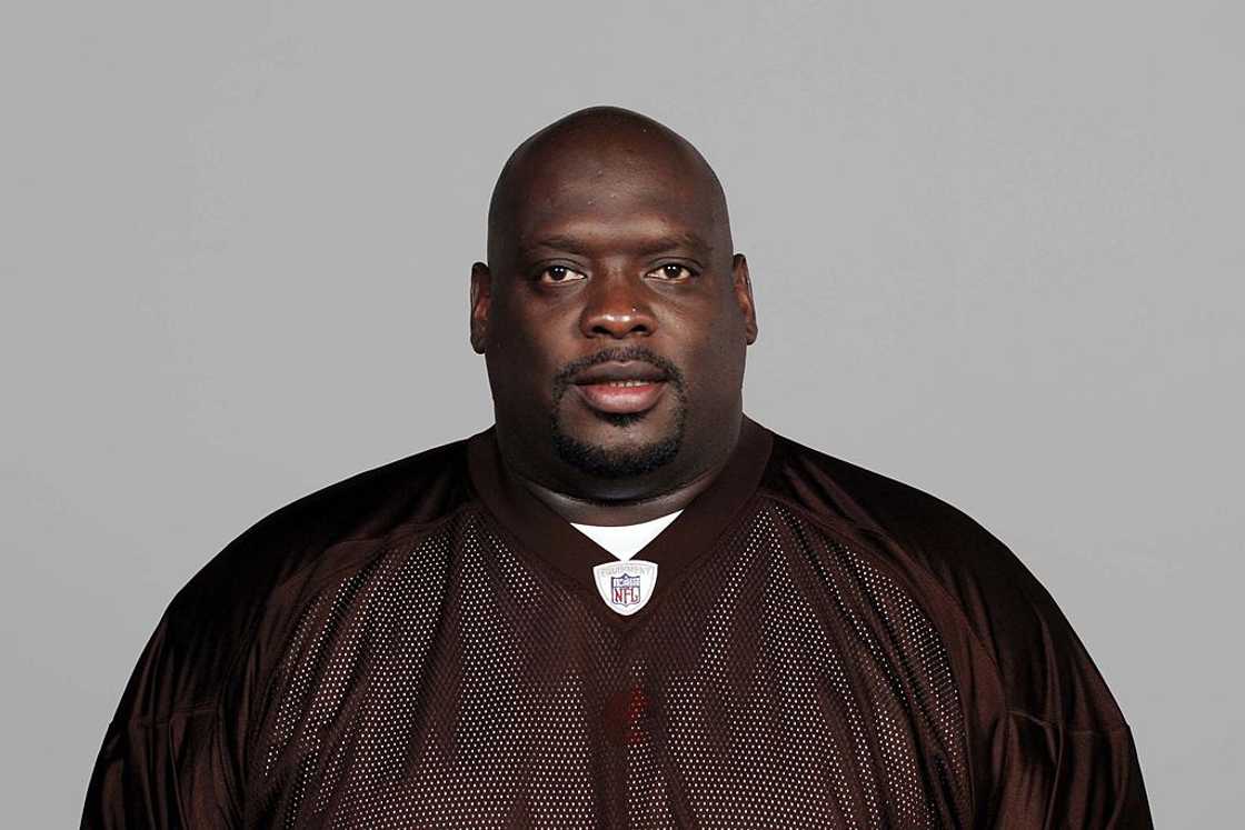 Ted Washington at photo day in Cleveland, Ohio Ted Washington at photo day in Cleveland, Ohio