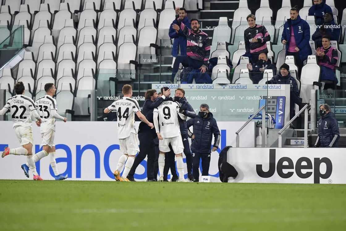 Juventus players. Juventus players.