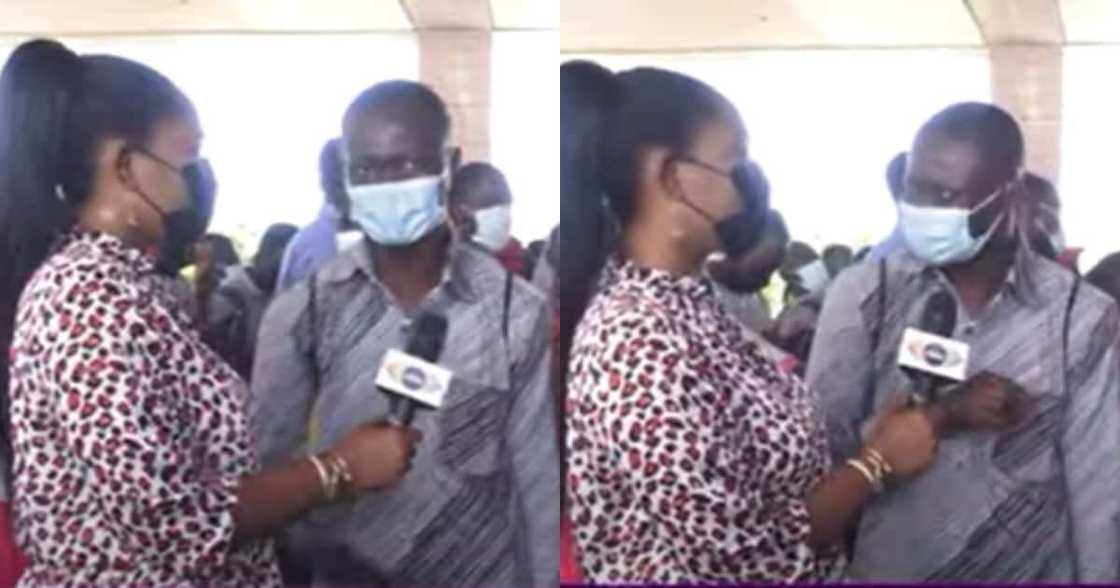 YEA job fair: Young Ghanaian Graduate says he will not take Anything less than Ghc2000 as Salary