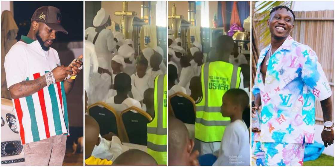 E Choke: Reactions As MC in Celestial Church ‘Gingers’ Kids With Davido’s Viral Catchphrase E Choke: Reactions As MC in Celestial Church ‘Gingers’ Kids With Davido’s Viral Catchphrase