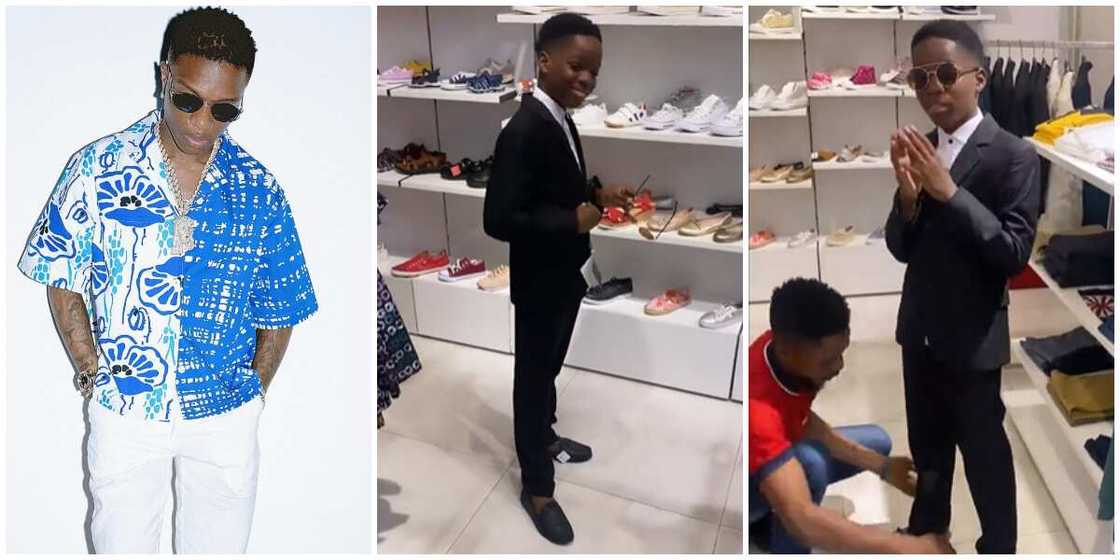 Wizkid's son tife Wizkid's son tife