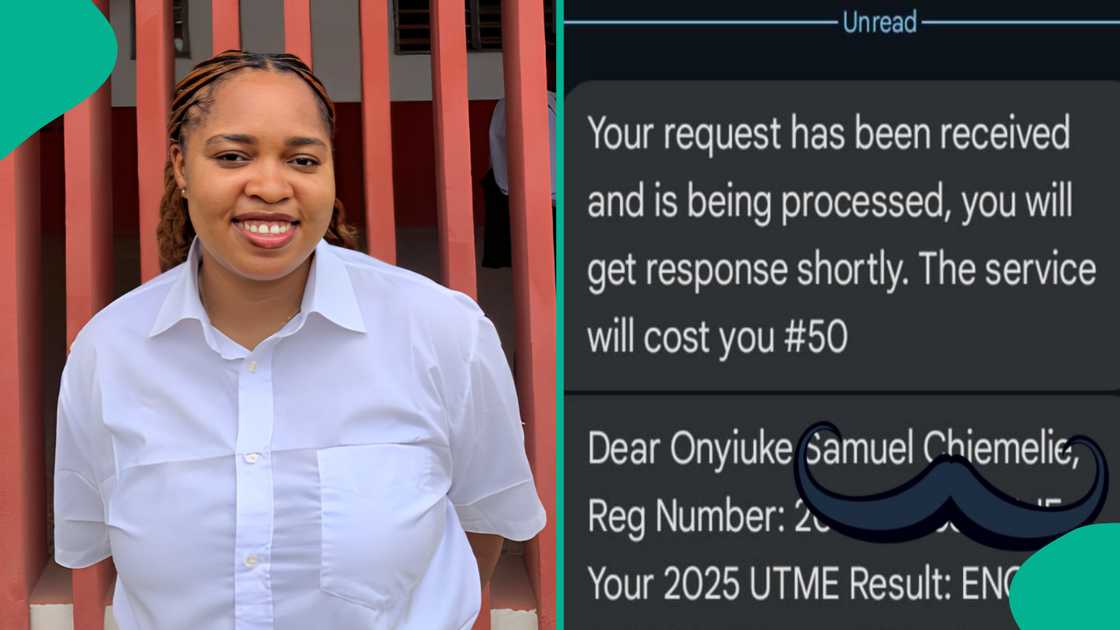 A Nigerian lady shares her brother's performance in 2025 UTME after taking the exam again following mass failure in the first exercise organised by JAMB.