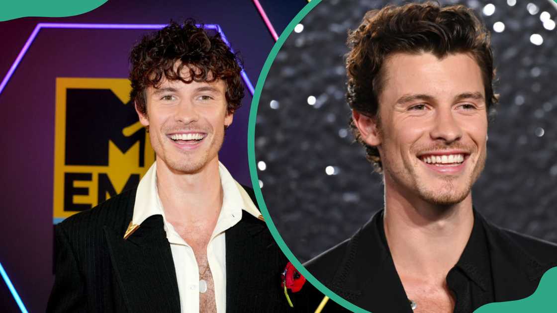 Shawn Mendes at Co-op Live in Manchester, England (L). Shawn at UBS Arena in Elmont, New York (R) Shawn Mendes at Co-op Live in Manchester, England (L). Shawn at UBS Arena in Elmont, New York (R)