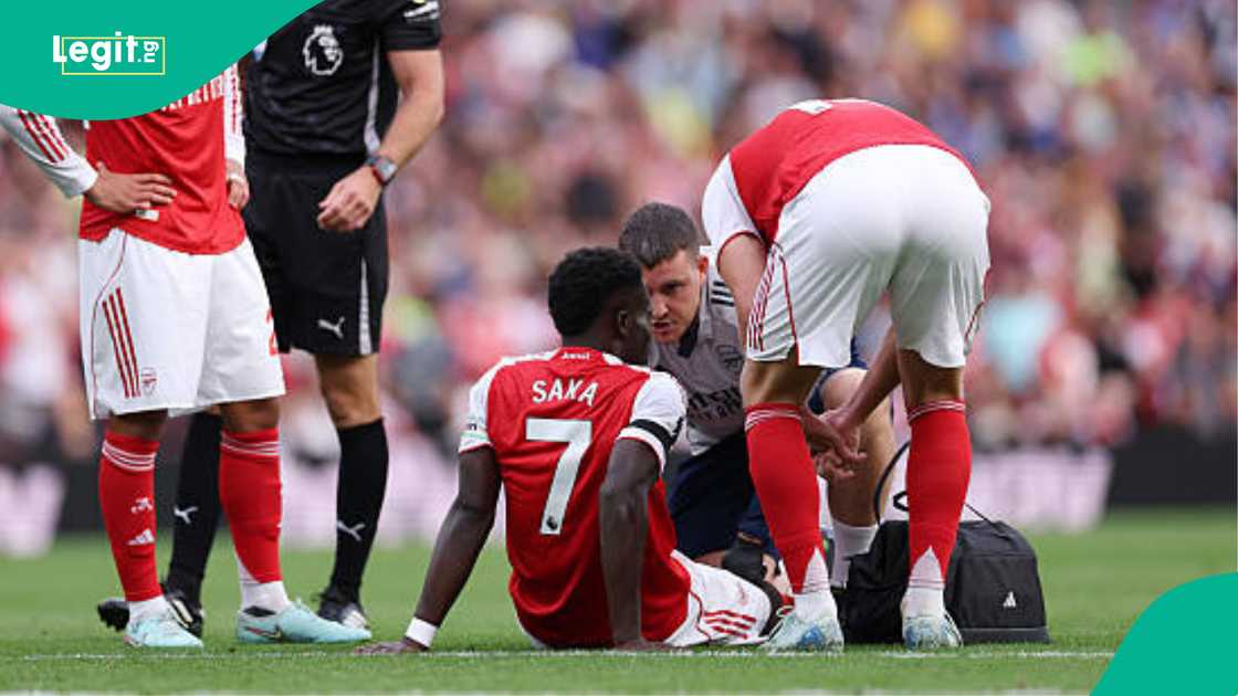 Bukayo Saka, Arsenal, Gunners, Premier League, Injury Bukayo Saka, Arsenal, Gunners, Premier League, Injury