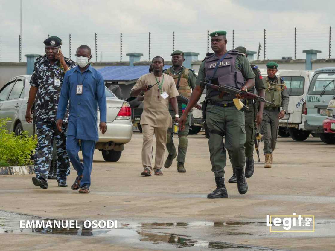 Police officers in Bayelsa Police officers in Bayelsa