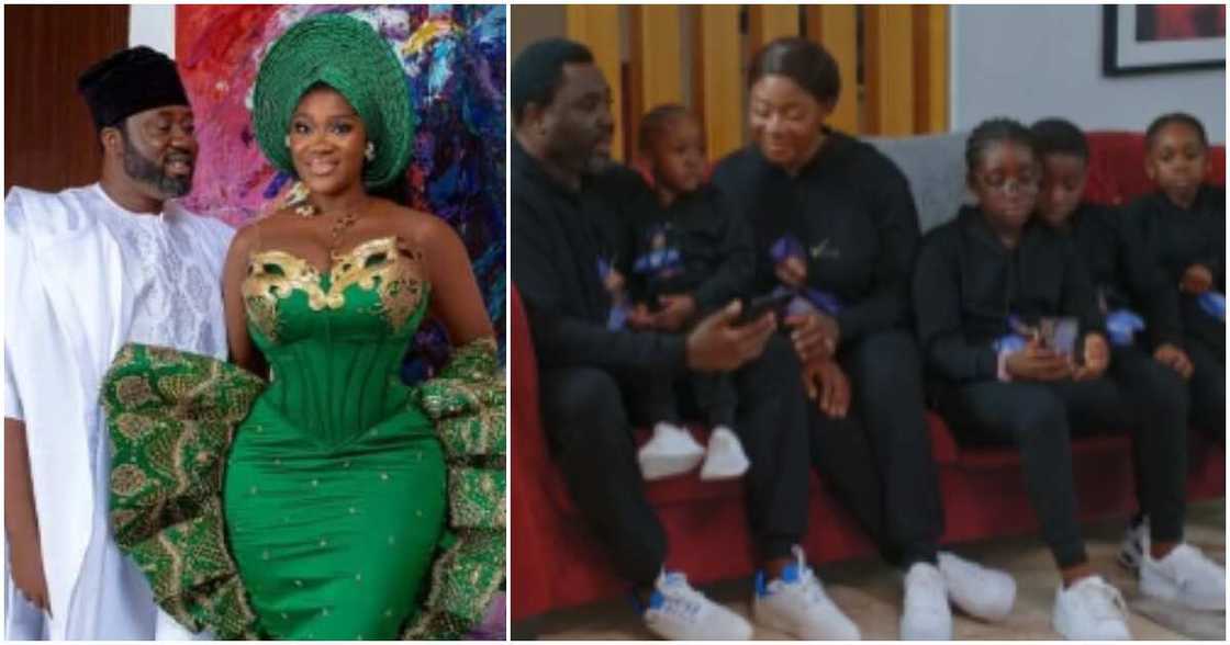 Actress Mercy Johnson and her beautiful family Actress Mercy Johnson and her beautiful family
