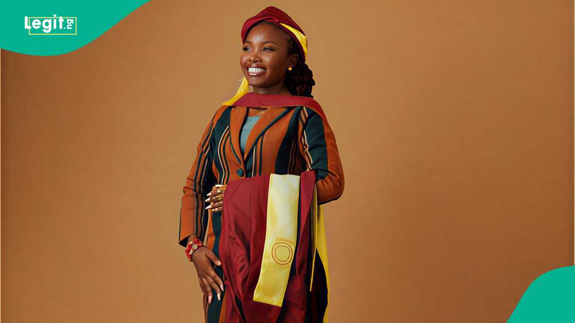 Joy as lady breaks record in her family, bags Mass Communication degree from UNILAG