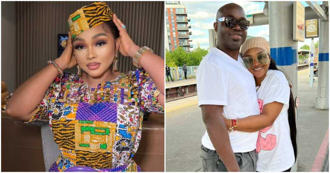 Actress Mercy Aigbe and her husband Actress Mercy Aigbe and her husband