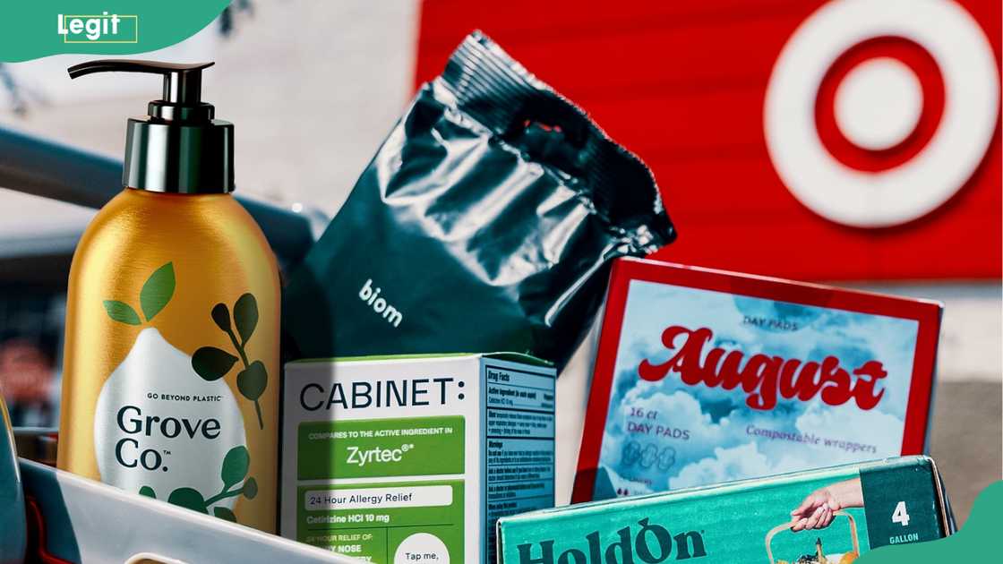 Display of Cabinet Health products Display of Cabinet Health products