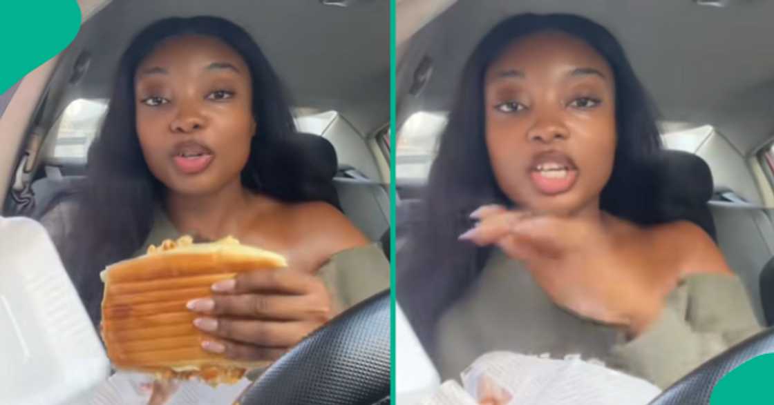 Lady shares emotional moment she received a blank cheque from a food company.