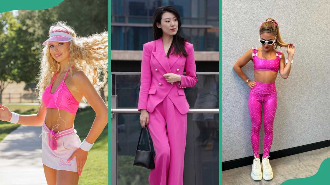 Sporty and power barbie outfits